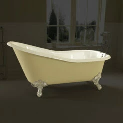 Ritz Slipper Bath With Imperial Feet - 1700mm | Old Fashioned Bathrooms