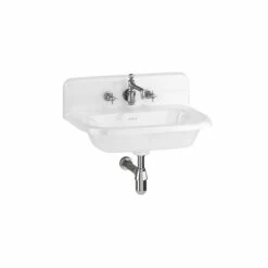 Clearwater Roll Top Basin With Up-Stand | Old Fashioned Bathrooms