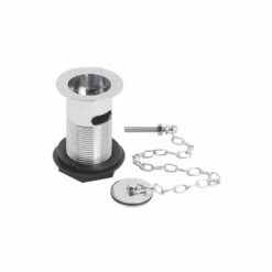 Basin Plug & Chain Waste | Old Fashioned Bathrooms