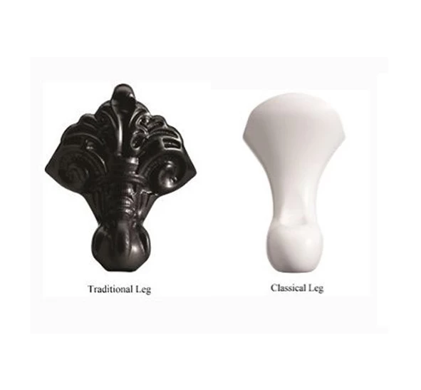 Burlington Hampton 150cm Right Handed Showering Bath With Standard Feet | Old Fashioned Bathrooms 4 Burlington Hampton 150cm Right Handed Showering Bath With Standard Feet | Old Fashioned Bathrooms - Image 4