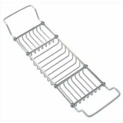 Heritage Traditional Chrome Wire Bath Rack | Old Fashioned Bathrooms