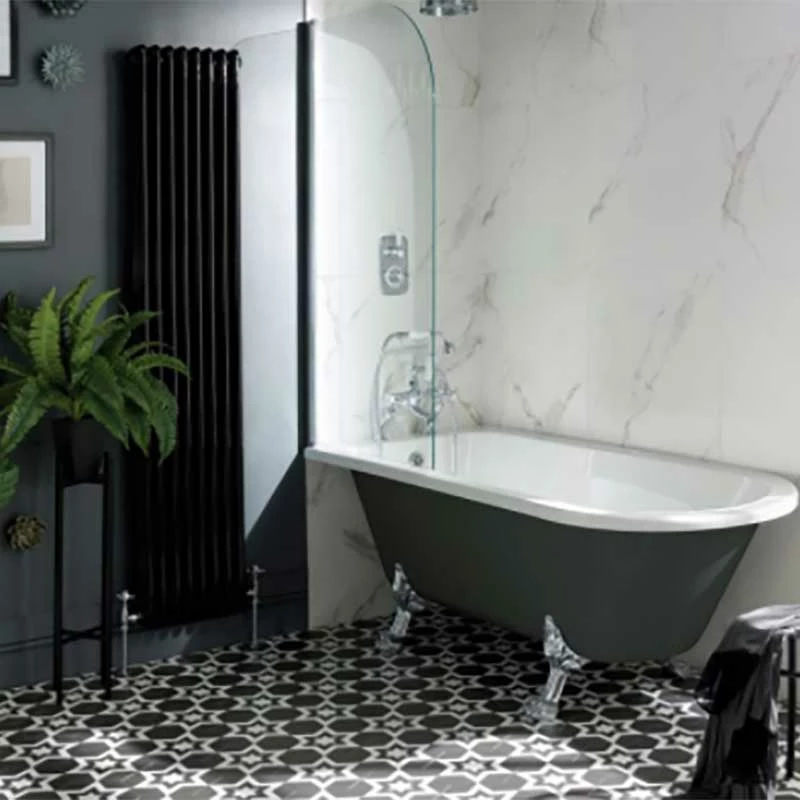 BC Designs Tye Shower Bath | Old Fashioned Bathrooms 1 BC Designs Tye Shower Bath | Old Fashioned Bathrooms