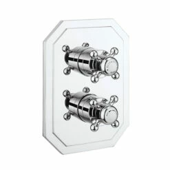 Belgravia Crosshead Thermostatic Shower Valve - 3 Outlets | OFB