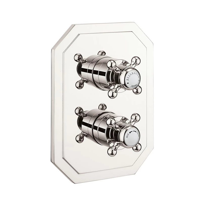 Belgravia Crosshead Thermostatic Shower Valve - 1 Outlet | OFB 3 Belgravia Crosshead Thermostatic Shower Valve - 1 Outlet | OFB - Image 3