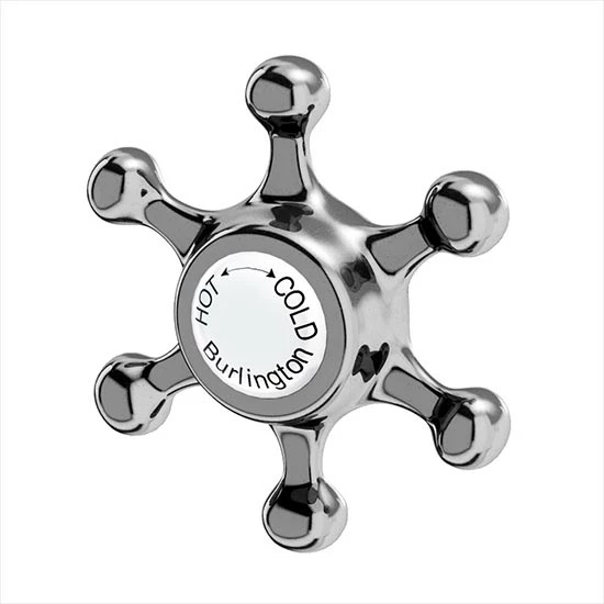 Chrome Plated Burlington Birkenhead Valve Handle (single) | OFB 1 Chrome Plated Burlington Birkenhead Valve Handle (single) | OFB
