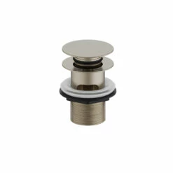 Burlington 'Click-clack' Basin Waste (Slotted) | Old Fashioned Bathrooms 7 Burlington 'Click-clack' Basin Waste (Slotted) | Old Fashioned Bathrooms -Oldfashionedbathrooms Store burlington brushed nickel click clack waste