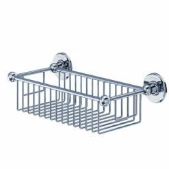 Burlington Wire Basket - 62mm Deep | Old Fashioned Bathrooms