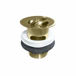 Burlington Flip-top Basin Waste Slotted In Chrome | OFB -Oldfashionedbathrooms Store burlington flip top basin waste slotted