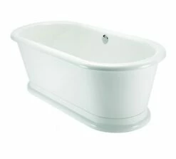 Burlington London Round Double Ended Bath - 1800mm | Old Fashioned Bathrooms -Oldfashionedbathrooms Store burlington london round soaking tub 1
