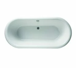 Burlington London Round Double Ended Bath - 1800mm | Old Fashioned Bathrooms -Oldfashionedbathrooms Store burlington london round soaking tub 2