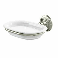 Burlington Soap Dish With Chrome Finish | Old Fashioned Bathrooms -Oldfashionedbathrooms Store burlington nickel soap dish