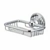 Burlington Soap Basket In Chrome | Old Fashioned Bathrooms