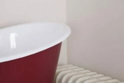 Cast Iron Deep Tub Bath 1370mm | Old Fashioned Bathrooms -Oldfashionedbathrooms Store cast iron deep tub bath 1370mm 2