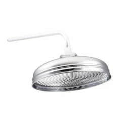 St James Chrome Skirted Shower Head | Shop Here
