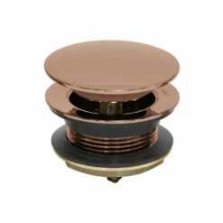 Hurlingham Click Clack Bath Waste | Old Fashioned Bathrooms -Oldfashionedbathrooms Store copper click clack waste