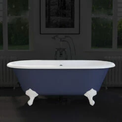 Cast Iron Small Double Ended Bath 1530mm | Old Fashioned Bathrooms