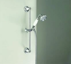 Edwards & Co Hand Shower On Slider Rail - Old Fashioned Bathrooms
