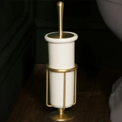 Thomas Crapper Elegant Free Standing Toilet Brush | Old Fashioned Bathrooms