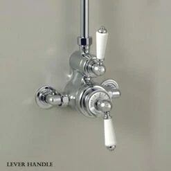 Edwards & Co Traditional Exposed Shower Valve - 1 Outlet - Old Fashioned Bathrooms -Oldfashionedbathrooms Store exposed shower valve 2
