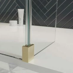 Gallery 10 Recess With Fixed Deflector | Old Fashioned Bathrooms -Oldfashionedbathrooms Store gallery 10 fixed deflector panel w900 h900 1