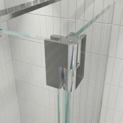 Crosswater 'Gallery 10' Glass Corner With Hinged Deflector | Suffolk 9 Crosswater 'Gallery 10' Glass Corner With Hinged Deflector | Suffolk -Oldfashionedbathrooms Store gallery 10 hinged deflector panel close up in w900 h900 2 1