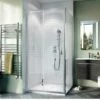 Crosswater 'Kai 6' Single Sliding Door & (Optional) Side Panel