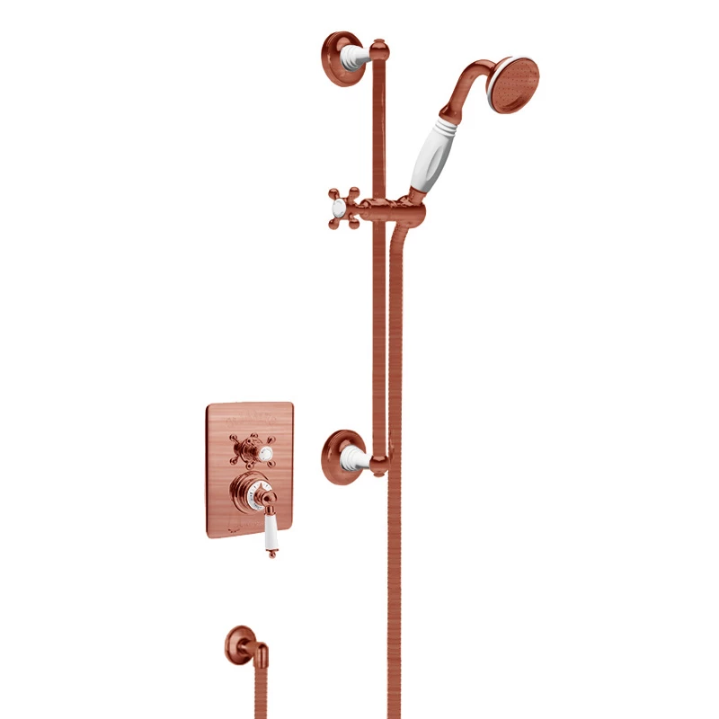 St James - 'Kit 5' Copper Concealed Shower | Shop Here 1 St James - 'Kit 5' Copper Concealed Shower | Shop Here
