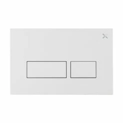 Crosswater MPRO Flush Plate - Old Fashioned Bathrooms -Oldfashionedbathrooms Store mpro white flush plate