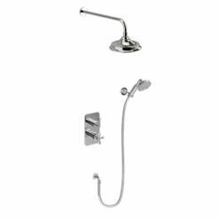 Riviera Shower Valve, Handshower & Overhead Shower Rose