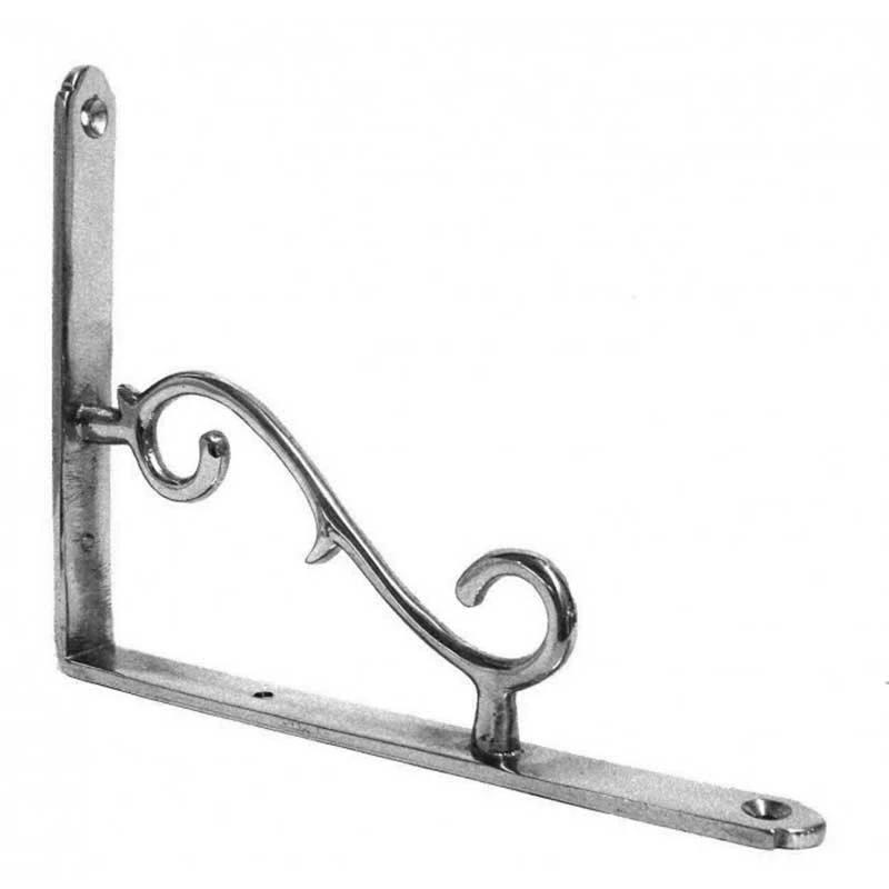 Scroll Cistern Brackets (Pair) 140mm | Old Fashioned Bathrooms 2 Scroll Cistern Brackets (Pair) 140mm | Old Fashioned Bathrooms - Image 2