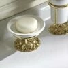 Flora Freestanding Soap Dish By Old Fashioned Bathrooms