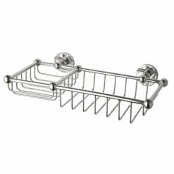 Thomas Crapper Classical Soap & Sponge Basket  | OFB