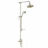 St James - 'Kit 3' Nickel Exposed Shower | Old Fashioned Bathrooms