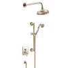 St James - 'Kit 6' Nickel Concealed Shower | Old Fashioned Bathrooms