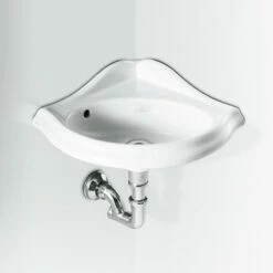 Old England Suffolk Corner Cloakroom Basin | Old Fashioned Bathrooms