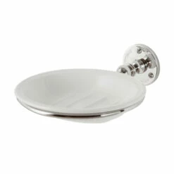 Thomas Crapper Classical Soap Dish & Holder | Old Fashioned Bathrooms