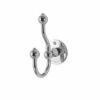 Thomas Crapper Classical Double Towel Hook | Old Fashioned Bathrooms