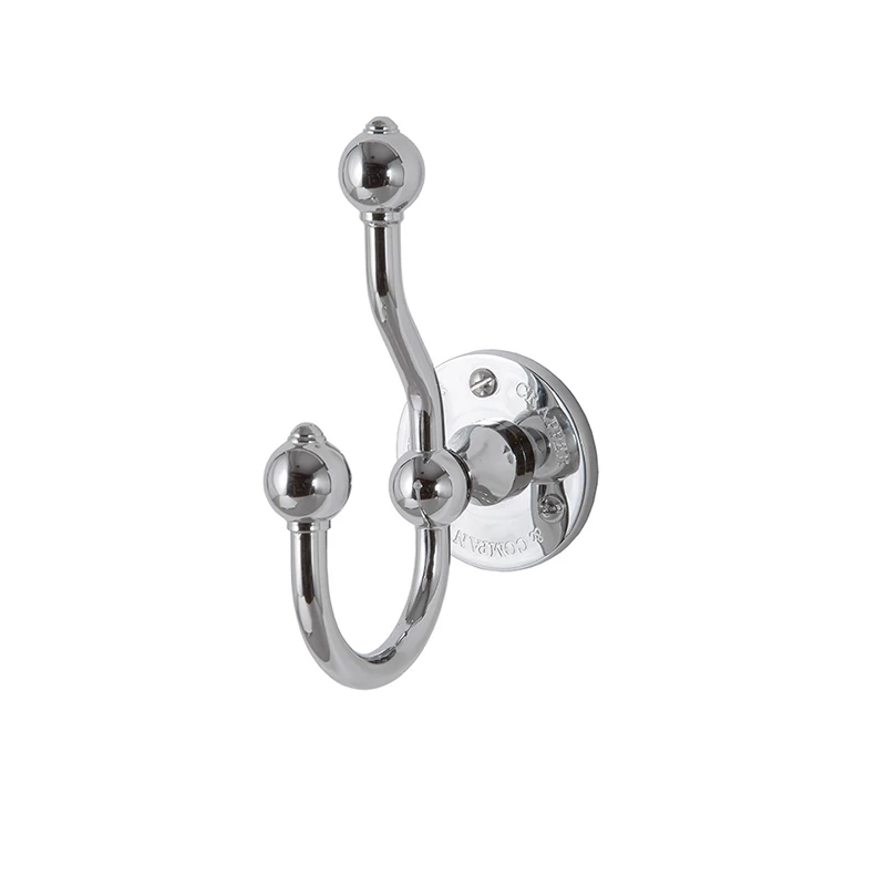 Thomas Crapper Classical Double Towel Hook | Old Fashioned Bathrooms 1 Thomas Crapper Classical Double Towel Hook | Old Fashioned Bathrooms