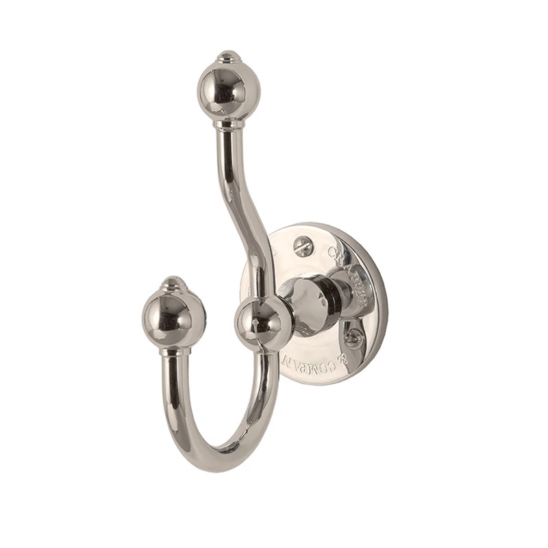 Thomas Crapper Classical Double Towel Hook | Old Fashioned Bathrooms 3 Thomas Crapper Classical Double Towel Hook | Old Fashioned Bathrooms - Image 3
