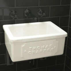 Thomas Crapper Harwood Cloakroom Basin - 4 Finishes Available | Old Fashioned Bathrooms