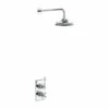 Burlington Trent Thermostatic Single Outlet Concealed Shower