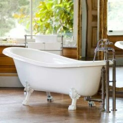 Victoria + Albert Roxburgh Stone Bath | Old Fashioned Bathrooms -Oldfashionedbathrooms Store victoria albert roxburgh freestanding bath room set 1